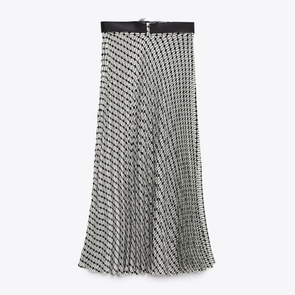 Zara pleated midi skirt - Picture 8 of 13